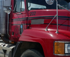 Stripe Detail On Trucks